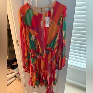 Baltic Born Tavana Multicolor Mini Dress XL NWT